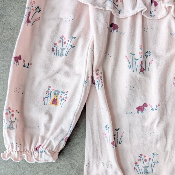 Magnetic Me Little Red Riding Hood Modal Ruffle Pajamas size 18-24M - Picture 3 of 8